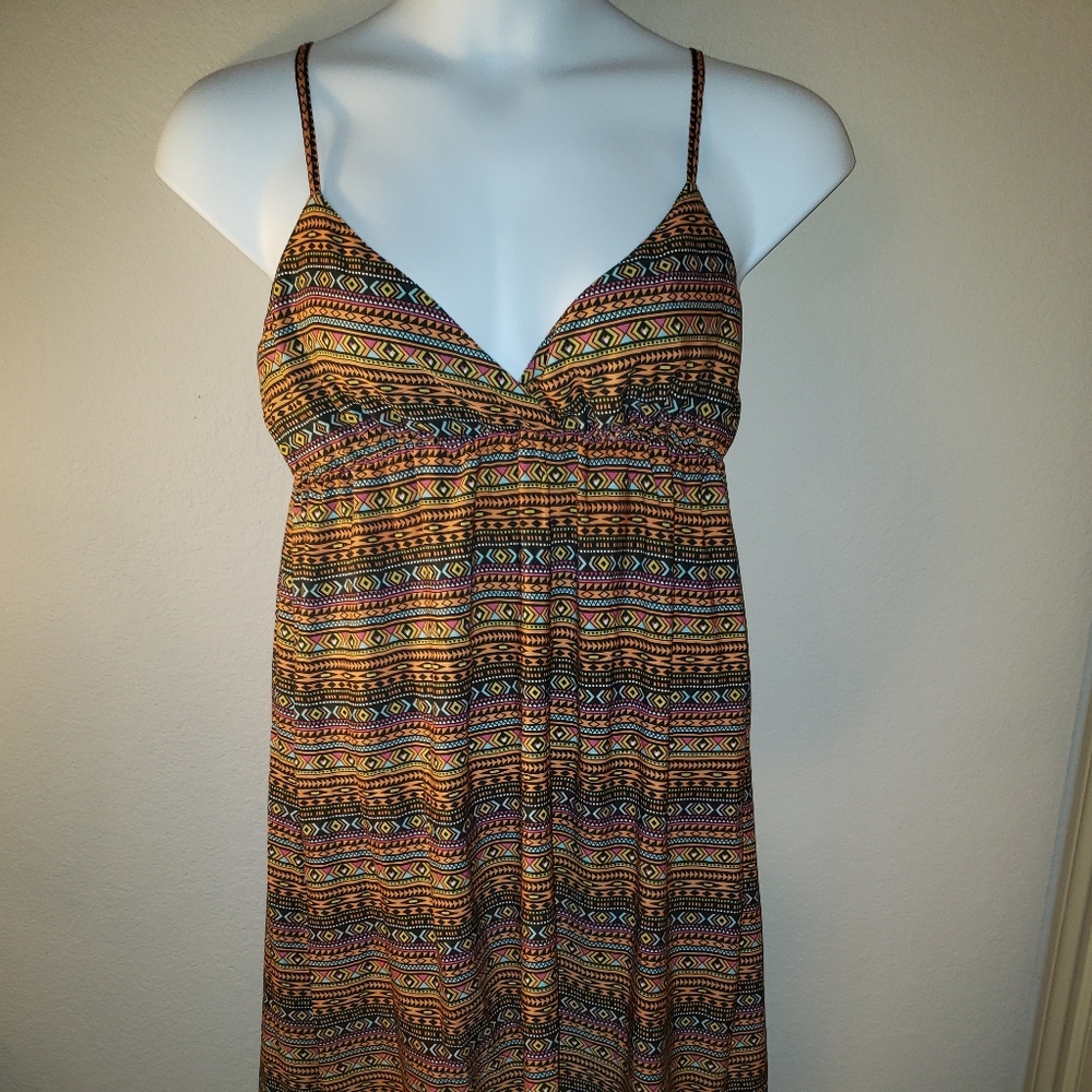 Earthbound Tribal Maxi Dress